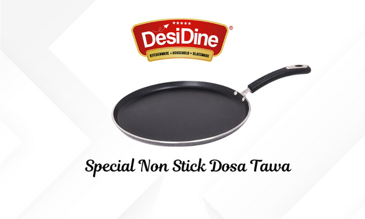 Say Goodbye to Sticky Dosas: Introducing DesiDine's 3-Layer Non Stick Tawa