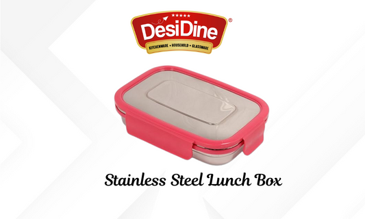 DesiDine Stainless Steel Lunch Box - BPA Free, Leakproof, and Kid-Friendly!