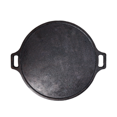 DesiDine Pre-Seasoned Cast Iron Dosa Tawa 30 cm