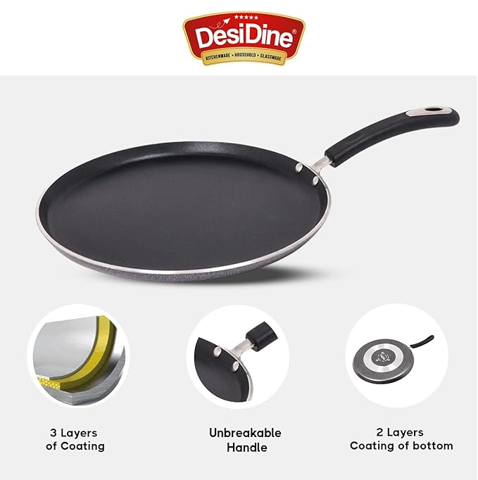 DesiDine Non Stick Dosa Tawa