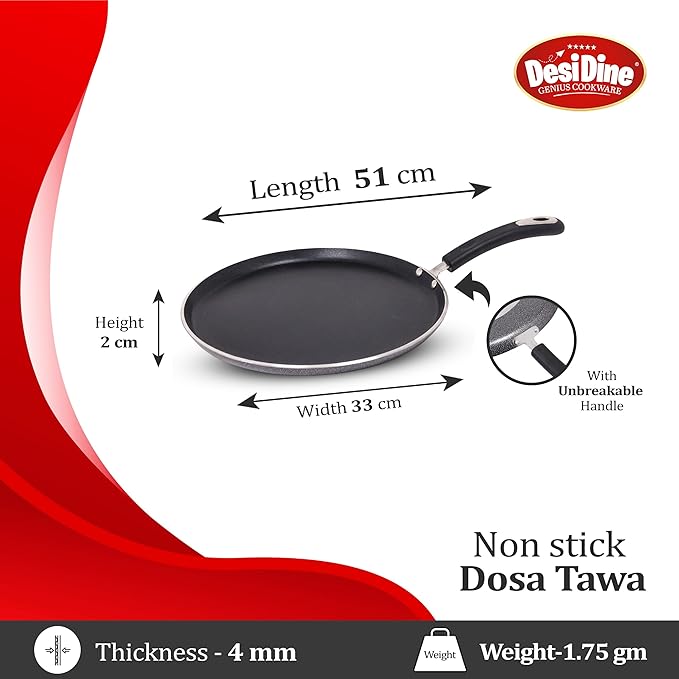 DesiDine Non Stick Dosa Tawa