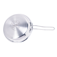 DesiDine Triply Stainless Steel Fry Pan