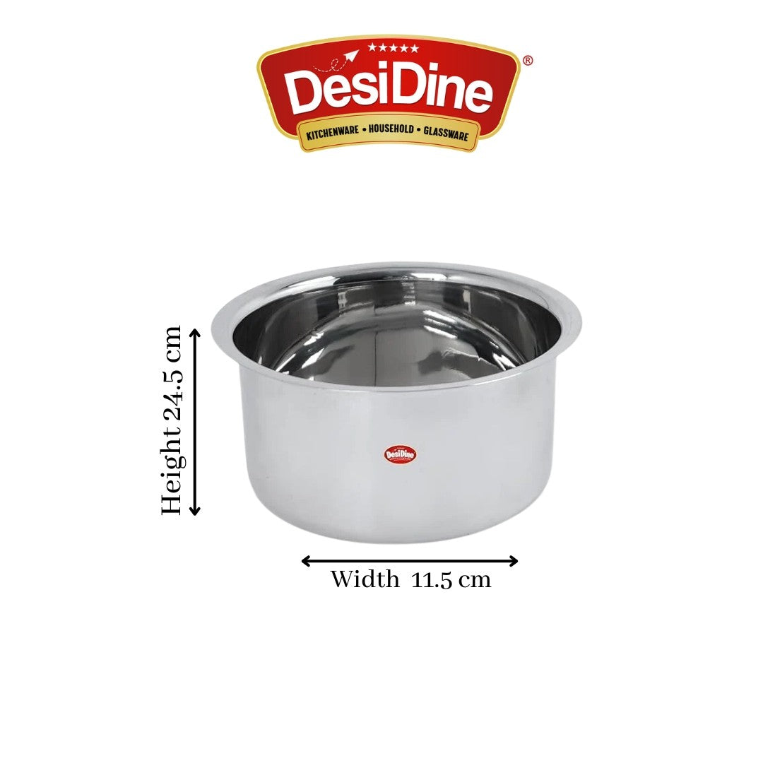 DesiDine Premium Stainless Steel Tope