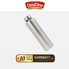 DESIDINE Stainless Steel Drinking Water Bottle 1000 ml – Silver